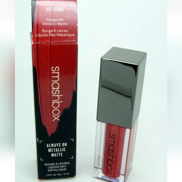 Smashbox Other - SMASHBOX ABLAZE Metallic Matte Liquid Lipstick - Hot Damn NIB